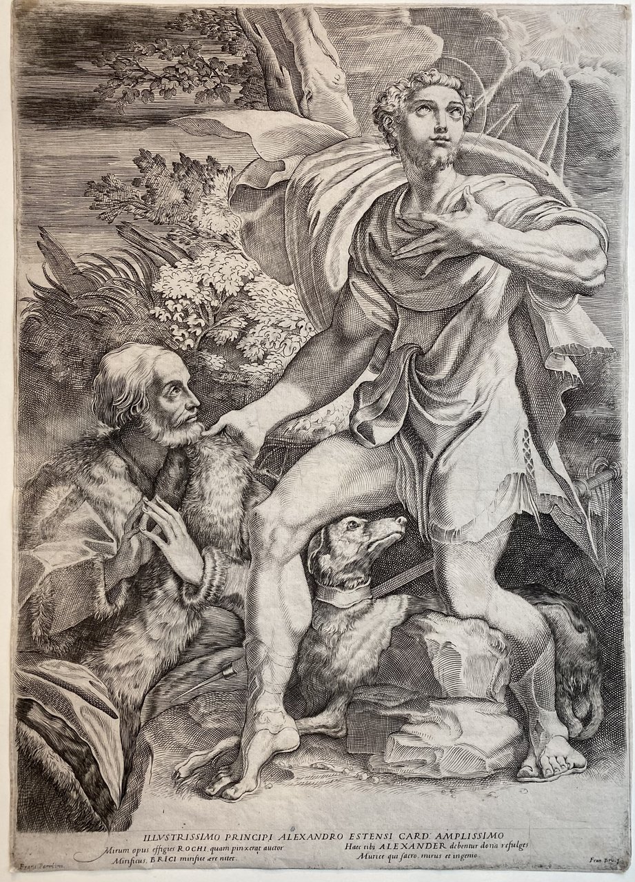 San Rocco invoca la protezione divina per un donatore, 1603 …