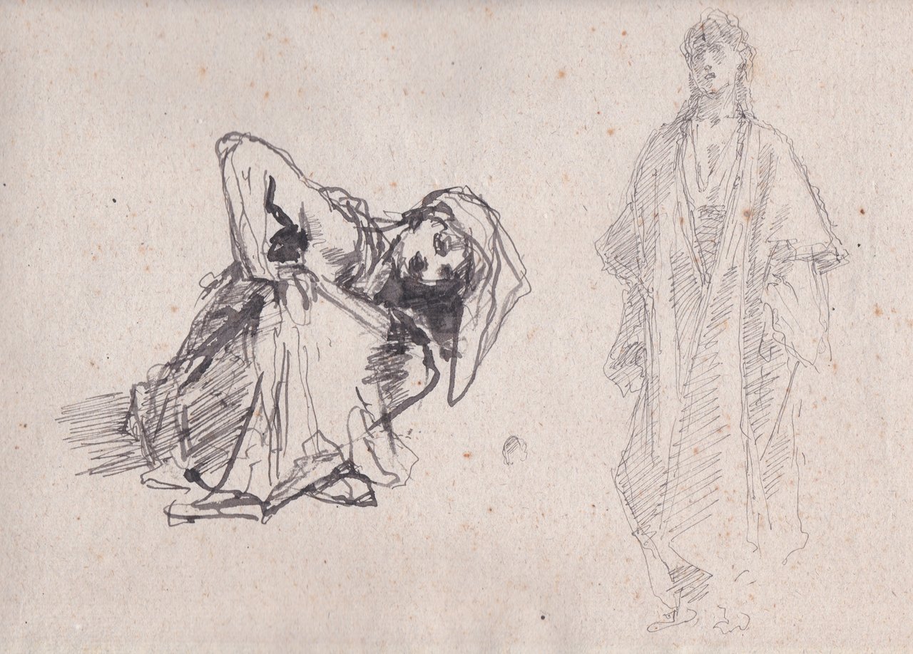 Studio di due figure