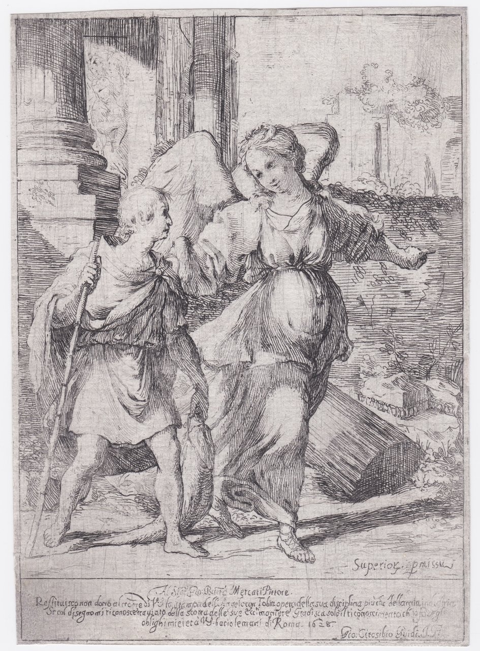 Tobia e l'Angelo, 1628