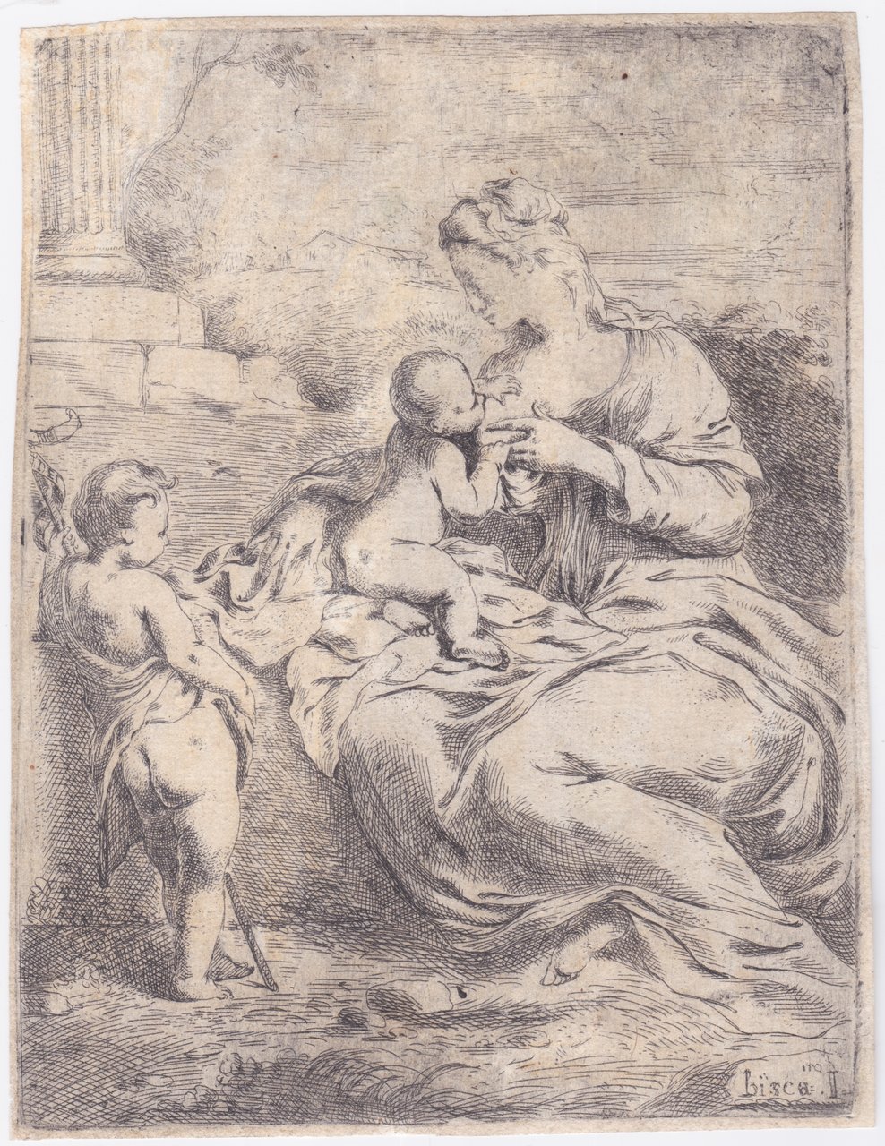Vergine con Bambino e San Giovannino | Immagine principale