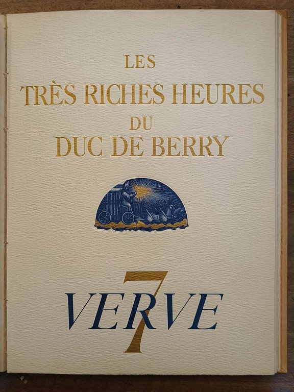 VERVE. REVUE ARTISTIQUE ET LITTÉRAIRE PARAISSANT QUATRE FOIS PAR AN. …