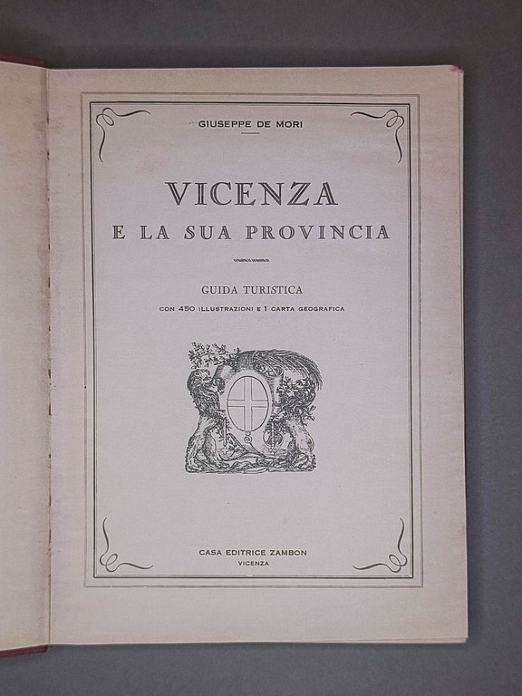 Vicenza e la sua provincia. Guida turistica