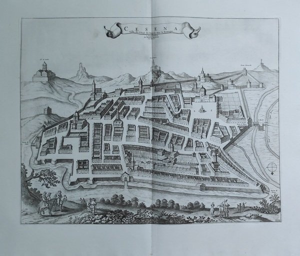 CESENA - MORTIER, Pierre. 1724. "Cesena ville de l'Etat de …