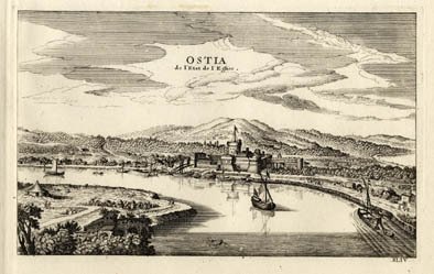 OSTIA - MORTIER, Pierre. 1724. "Ostia de l'Etat de l'Eglise". …
