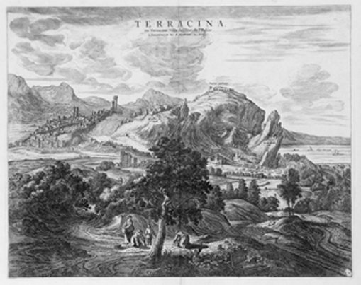 TERRACINA - MORTIER, Pierre. 1724. "Terracina ou Terracine, Ville de …