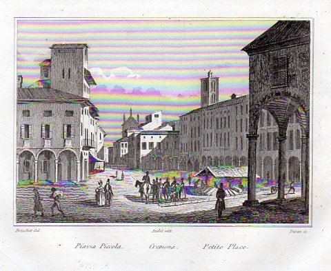 CREMONA Piazza Piccola, f. 11,3x8.