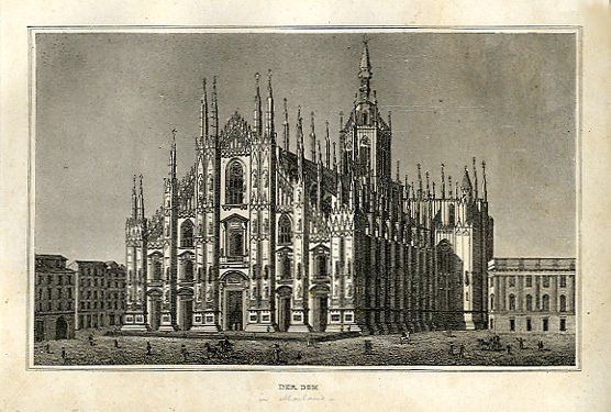 MILANO - "Der Dom", bella veduta del Duomo.