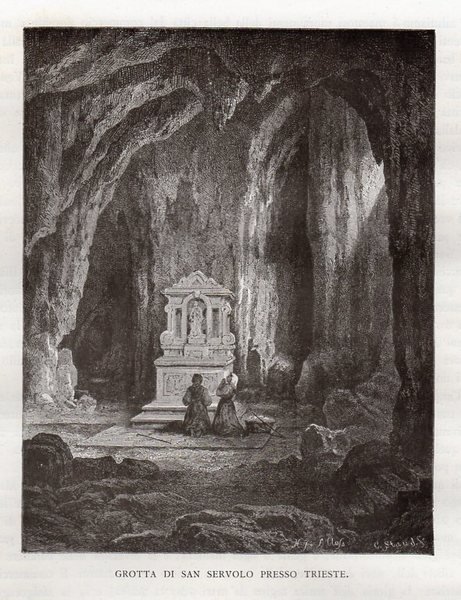 TRIESTE – “Grotta di San Servolo presso Trieste”