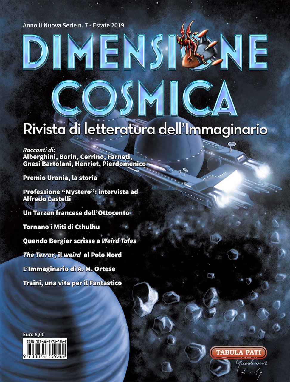 Dimensione cosmica. Rivista di letteratura dell'immaginario. Vol. 7