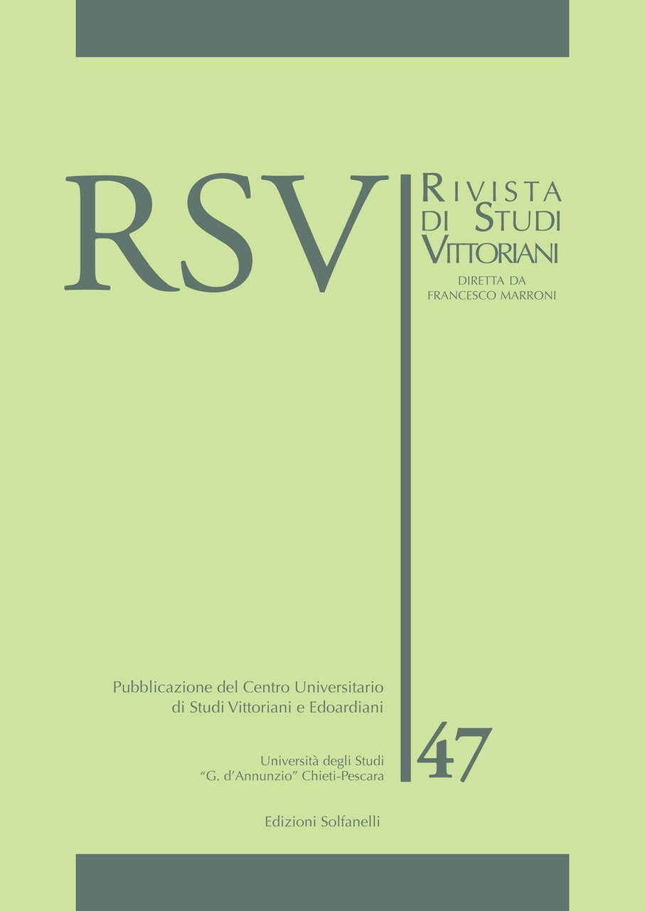 RSV. Rivista di studi vittoriani. Vol. 47
