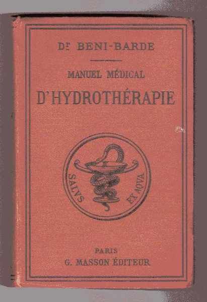 Manuel médical d'hydrothérapie