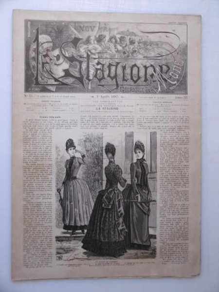 La stagione giornale delle mode - N. 13 del 1° …