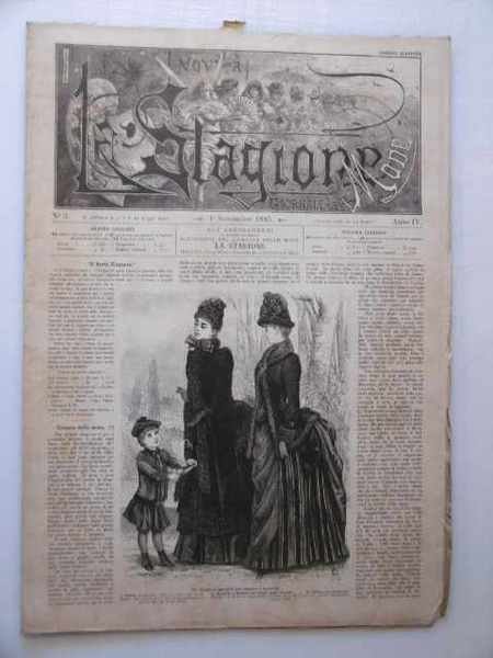 La stagione giornale delle mode - N. 3 del 1° … | Immagine Gallery 1