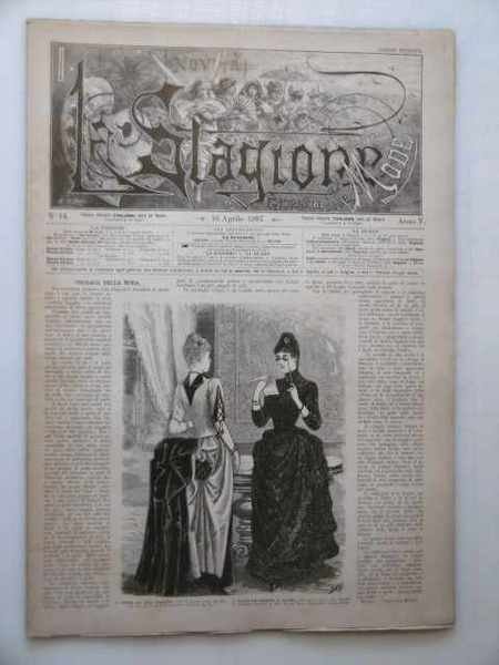La stagione giornale delle mode - N. 14 del 16 …