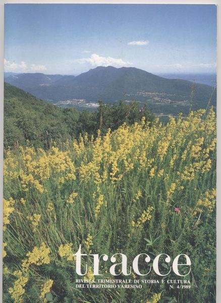 Tracce rivista trimestrale di storia e cultura del territorio varesino …