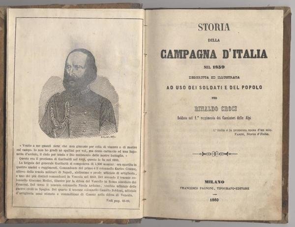 Storia della campagna d'Italia nel 1859 descritta ed illustrata per …