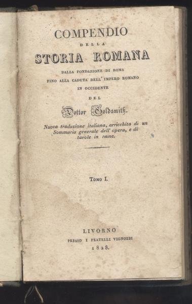 Compendio della storia romana dalla fondazione di Roma fino alla …