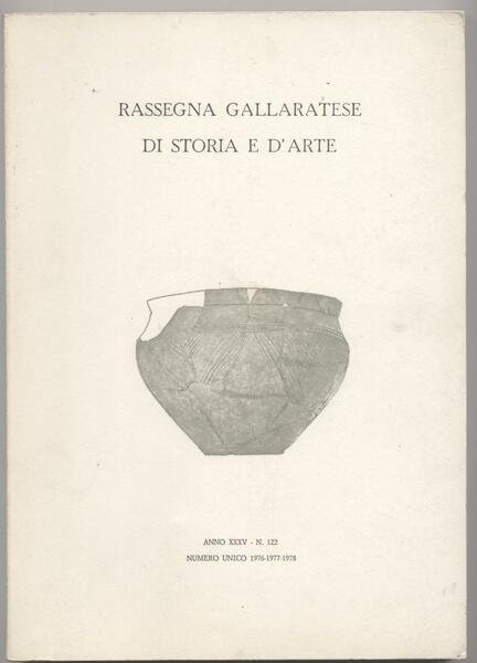 Rassegna gallaratese di storia e d'arte - Anno XXXV n. …