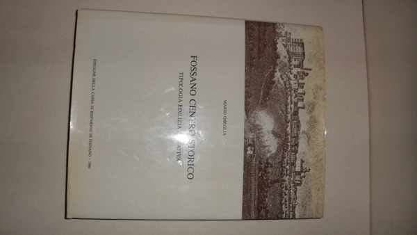 Fossano centro storico tipologia edilizia abitativa