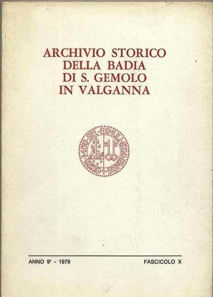 Archivio storico della Badia di S. Gemolo in Valganna - …