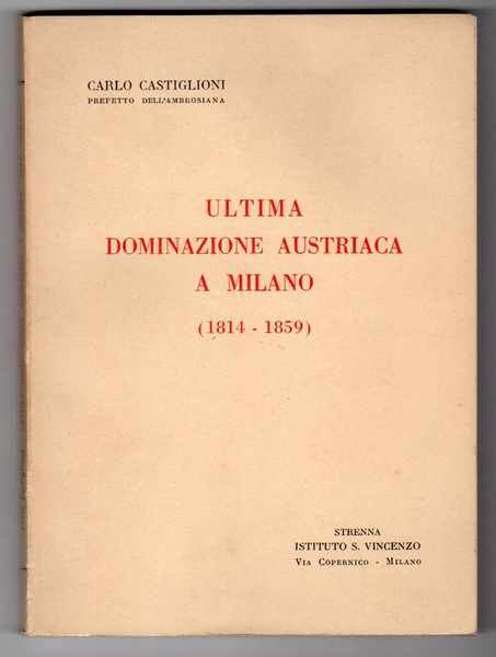 Ultima dominazione austriaca a Milano (1814-1859)