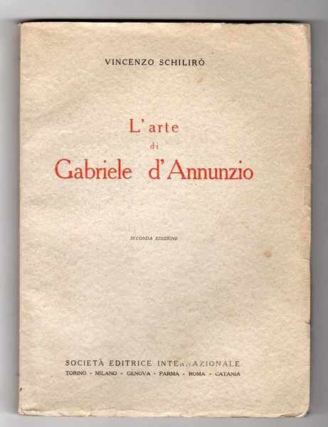 L'arte di Gabriele d'Annunzio