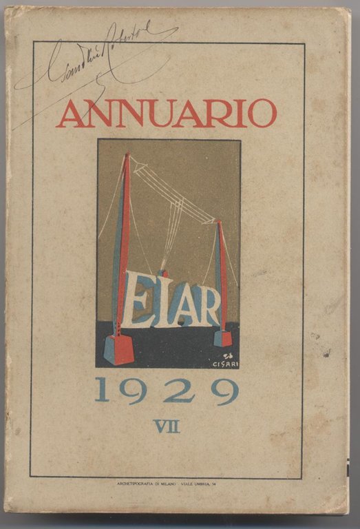 Annuario dell'Eiar 1929 VII