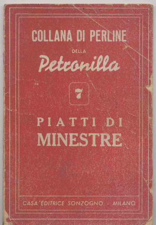 Collana di perline della Petronilla - Piatti di minestre