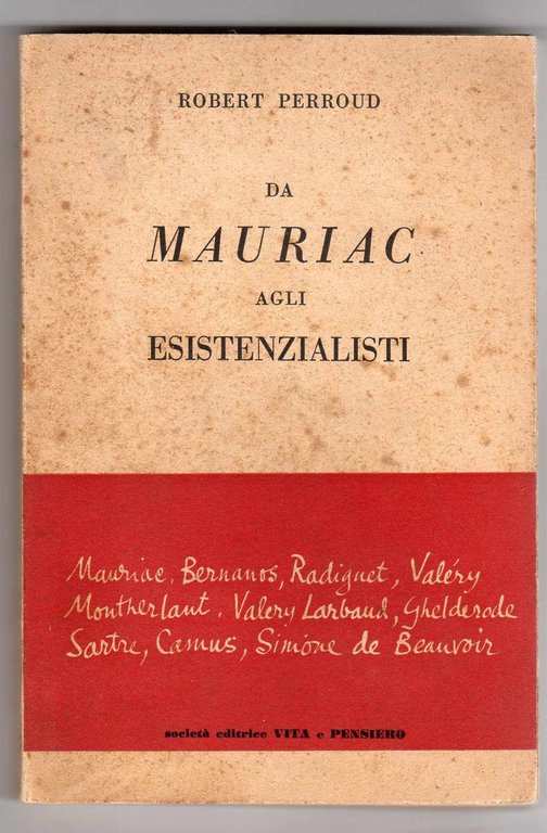 Da Mauriac agli esistenzialisti