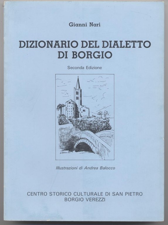 Dizionario del dialetto di Borgio - Borgese-Italiano