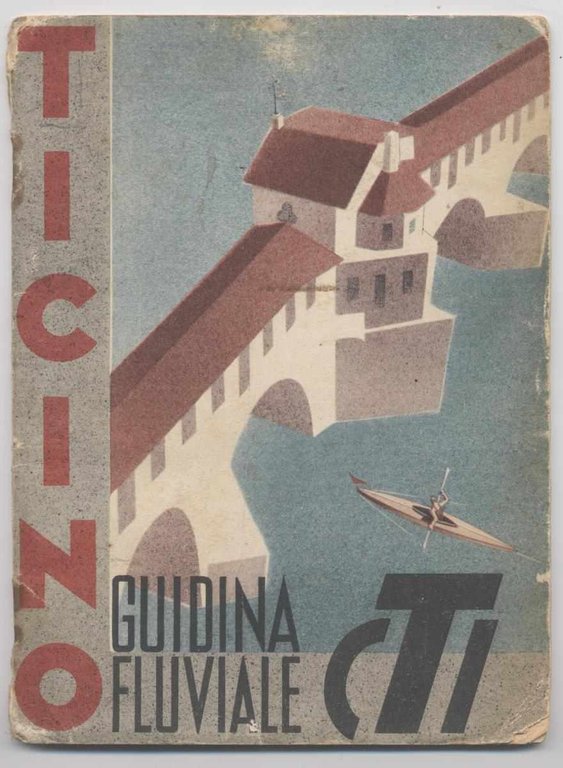 Guidine fluviali - Il Ticino con una carta schematica