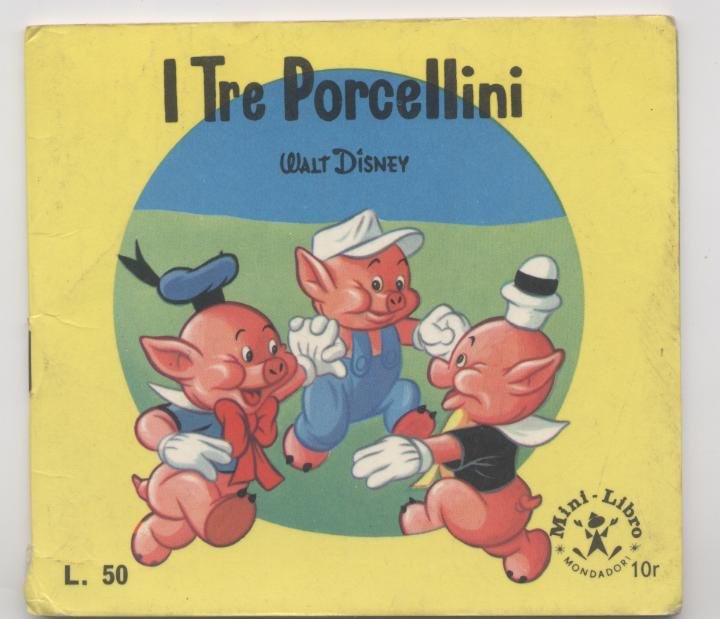 I tre porcellini - Mini libro Mondadori