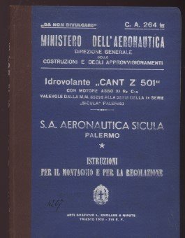 Idrovolante CANT Z 501 con motore asso XI R2 C15 … | Immagine principale