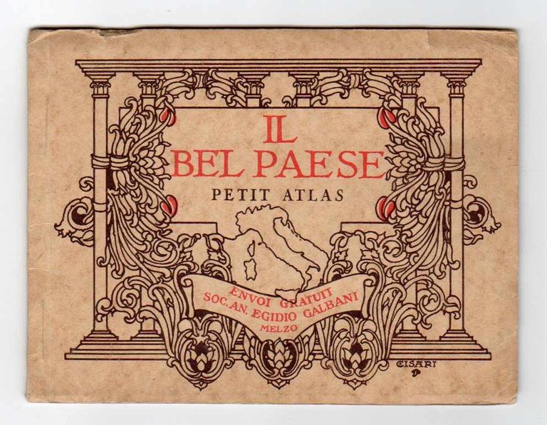 Il bel paese petit atlas (versione in lingua francese)