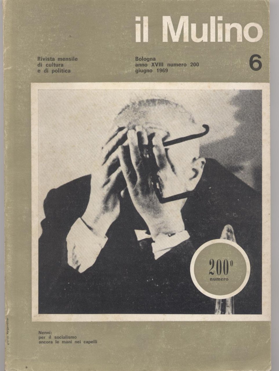 Il Mulino rivista mensile di cultura e politica anno XVIII …