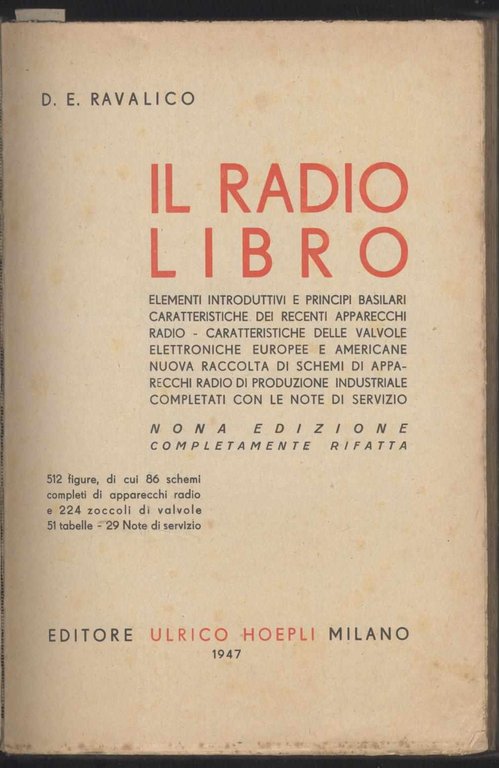 Il radiolibro - Elementi introduttivi e principi basilari - Caratteristiche …