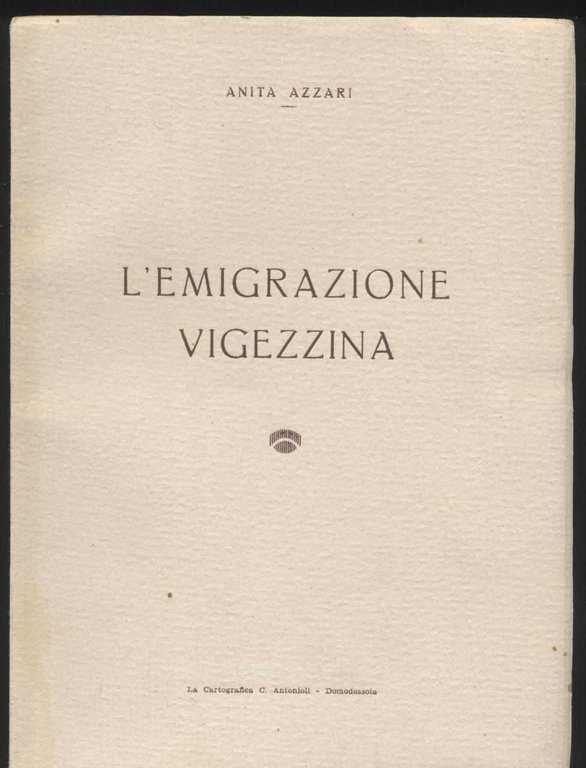 L'emigrazione vigezzina