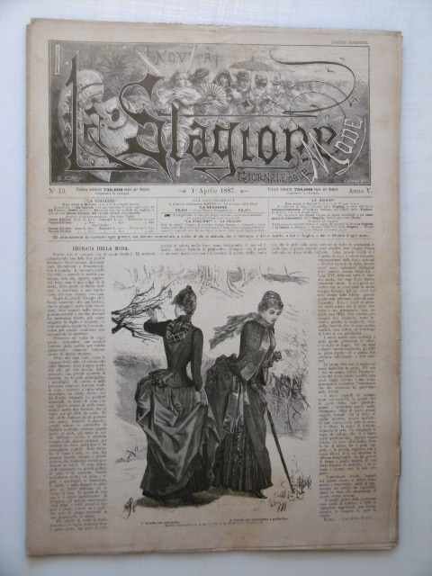 La stagione giornale delle mode - N. 13 del 1° …