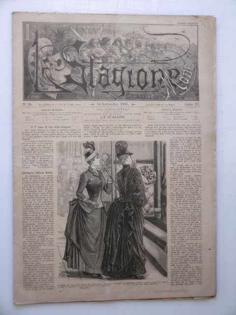 La stagione giornale delle mode - N. 24 del 16 …