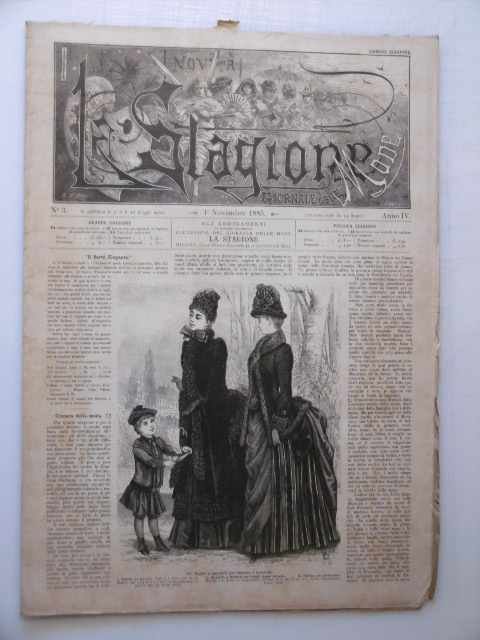 La stagione giornale delle mode - N. 3 del 1° …
