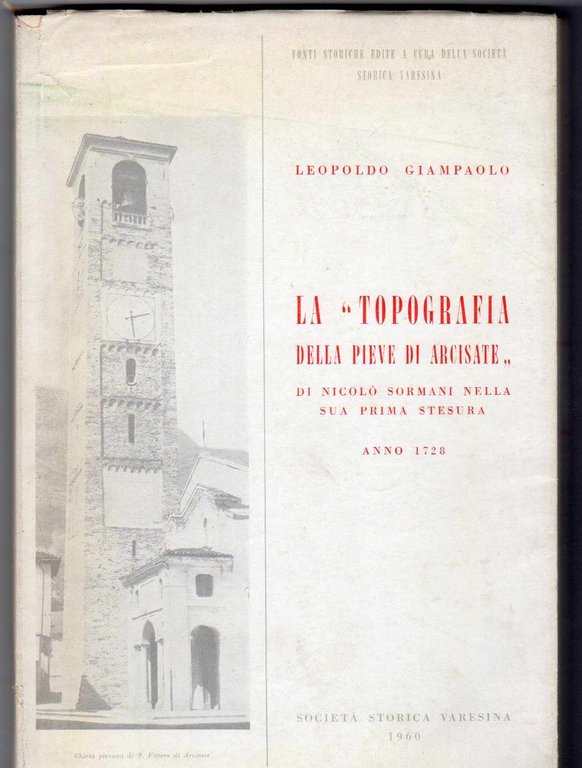 La "Topografia della Pieve di Arcisate" di Nicolò Sormani nella …