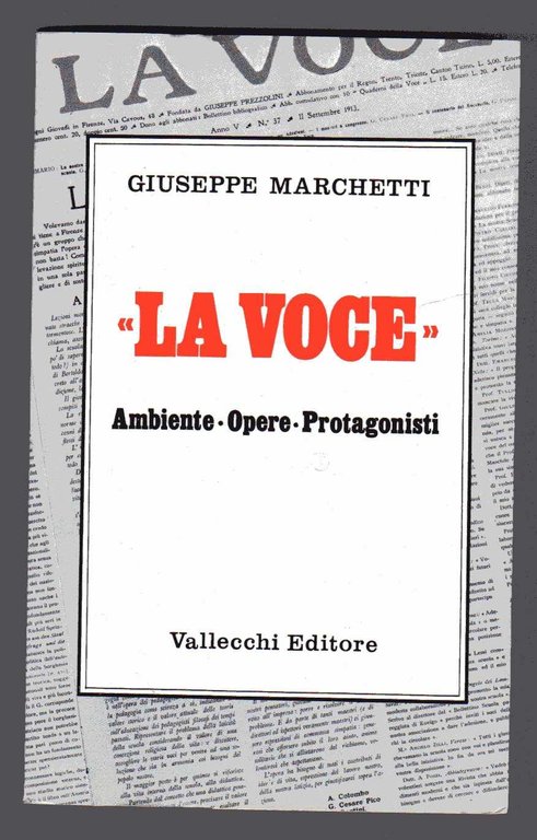 La Voce - Ambiente-Opere-Protagonisti