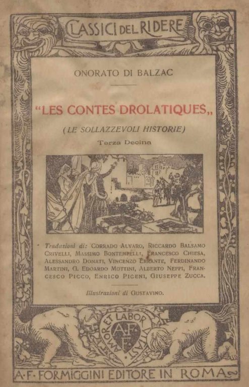 Les contes drolatiques (Le sollazzevoli Historie) Terza decina - Classici …