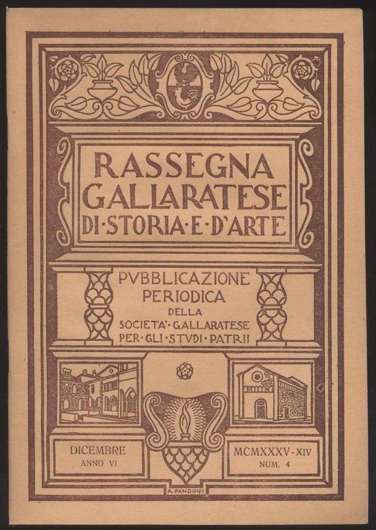 Rassegna gallaratese di storia e d'arte - 1935 Dicembre -Anno …