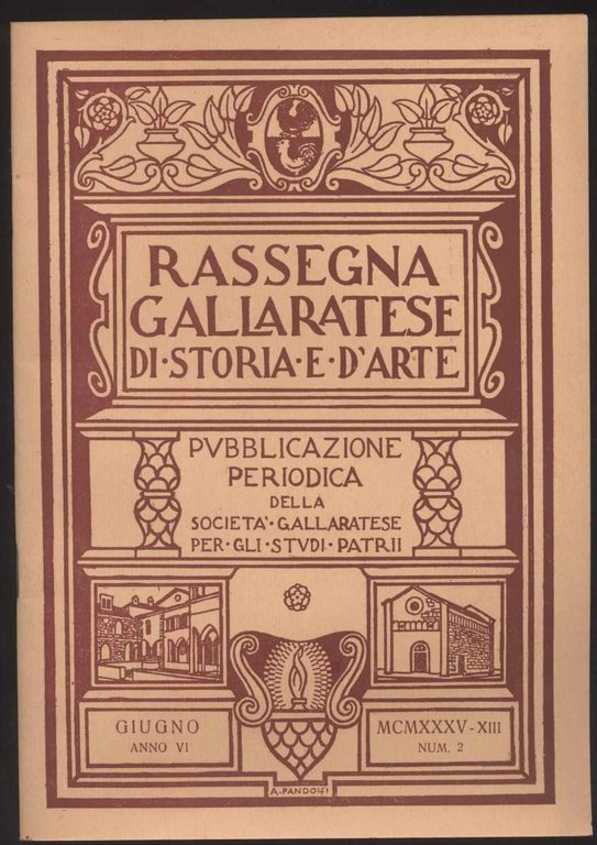 Rassegna gallaratese di storia e d'arte - 1935 Giugno -Anno …