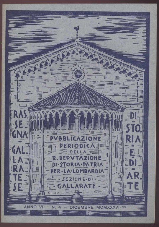 Rassegna gallaratese di storia e d'arte - 1936 Dicembre -Anno …