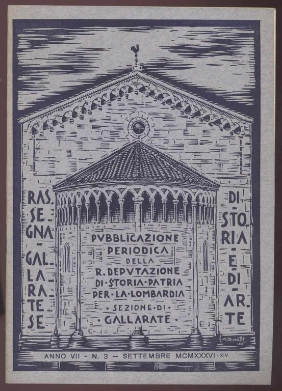 Rassegna gallaratese di storia e d'arte - 1936 Settembre -Anno …