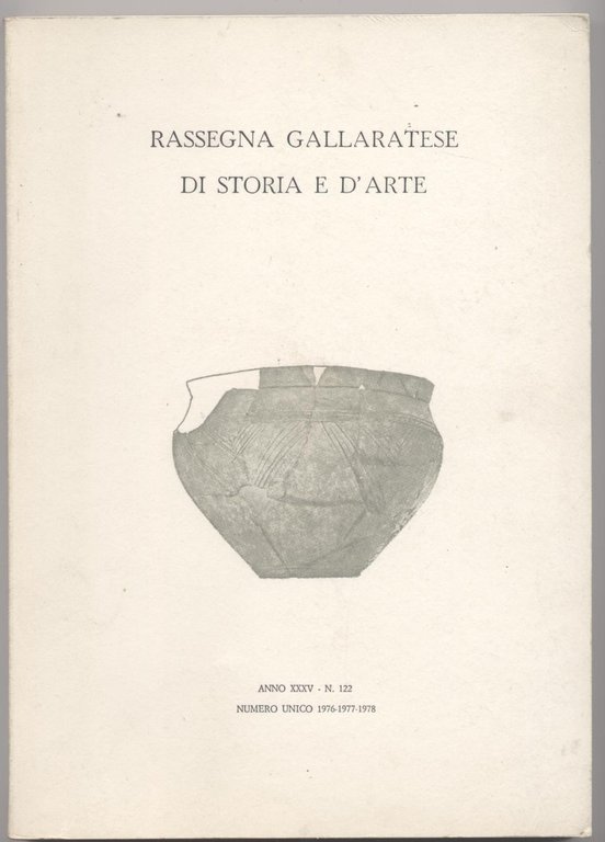 Rassegna gallaratese di storia e d'arte - Anno XXXV n. …