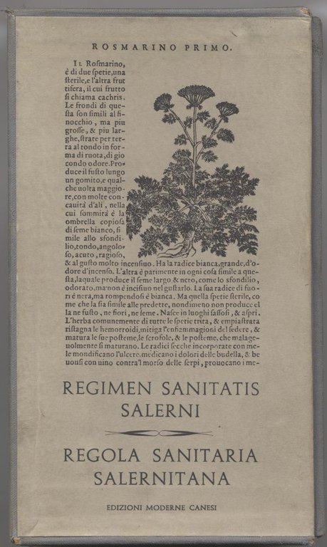 Regola sanitaria salernitana - Regimen sanitatis salerni