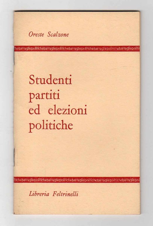 Studenti partiti ed elezioni politiche